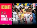 SUPER EIGHT | Red Roses v Italy highlights