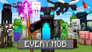 I Killed EVERY Mob with the SPEAR in Minecraft Hardcore