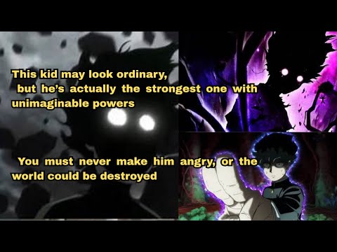 This kid looks extremely lame, but he’s actually the strongest esper in the world