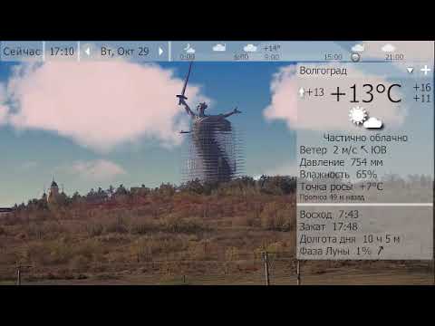 Погода. Волгоград. 28 - 31 октября 19 г.