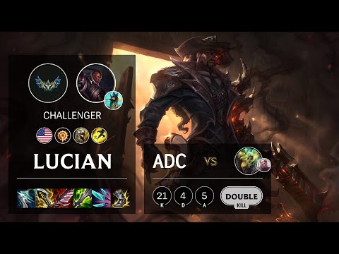 Lucian ADC vs Zeri - NA Challenger Patch 12.2