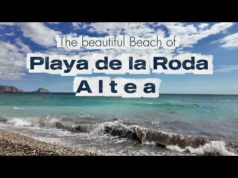 Altea Beach Walk in 4K 🇪🇸 | Playa de la Roda, Costa Blanca | Relax & Chillout Music