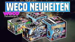 ALLE WECO NEUHEITEN für Silvester 2025/26 (BATTERIEN) | PyroHigh