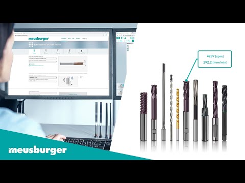 Meusburger technical tip – Cutting data calculator