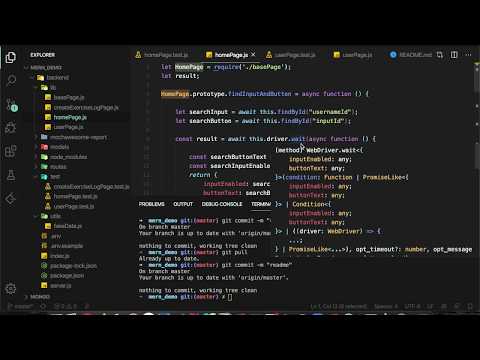 Implement Selenium In Node Js Javascript Project