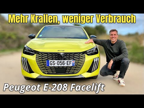 Peugeot E-208 GT: Kleinwagen mit Facelift und neuem Antrieb | Test | Review | Preis | 2024