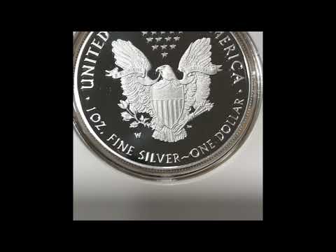 2021 West Point Proof American Silver Eagle Type 1 in the congratulations set #Shorts