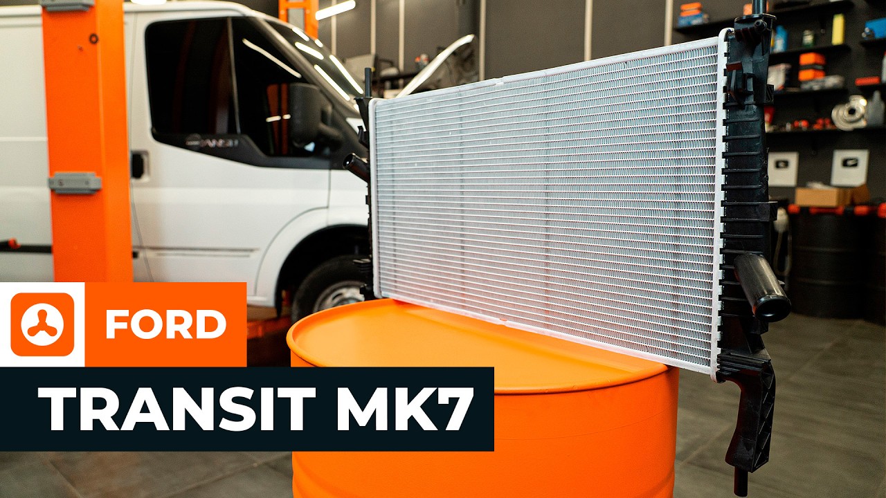 Cómo sustituir: radiador del motor en Ford Transit Mk7 furgón — guía de sustitución