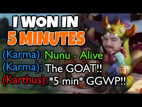 I won the game in 5 minutes with Nunu Mid, this is how I did it | Challenger Nunu Mid | 12.1