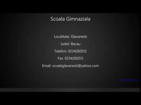 Scoala Gimnaziala Glavanesti