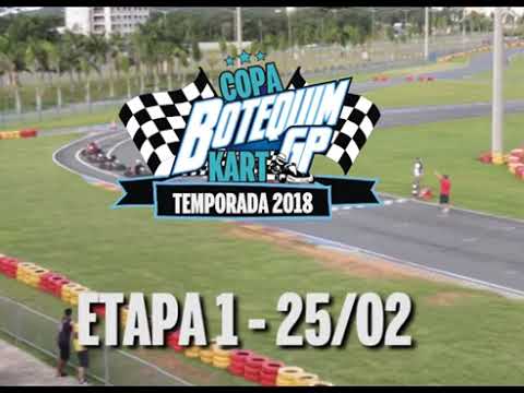 Copa Botequim GP Kart 2018 -  Etapa 1 (25/02/2018) - Corridas completas