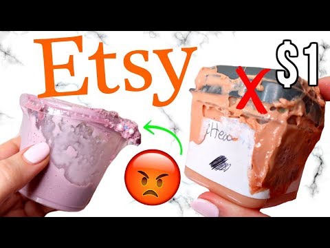 $1 ETSY SLIME REVIEW! Is It Worth It?! Video