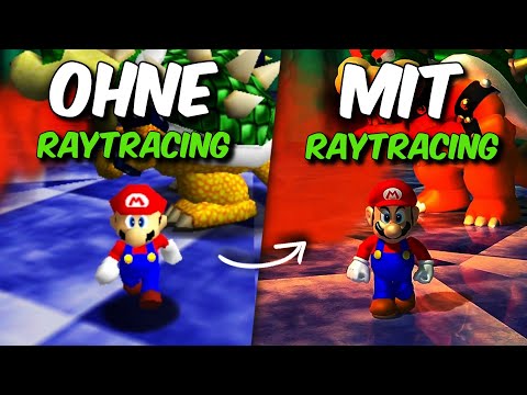 Super Mario 64 mit RAYTRACING sieht unglaublich aus...