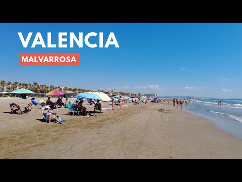 Valencia Beach Walk 2023 - Malvarrosa / SPAIN