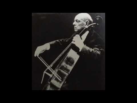 Bach Cello Suite No  5 in C minor, BWV 1011(Pablo Casals 1938)