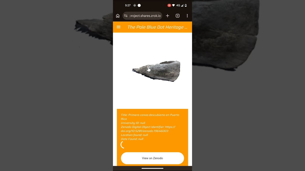 The Pale Blue Dot Heritage Project - Digital Archaeological Archive