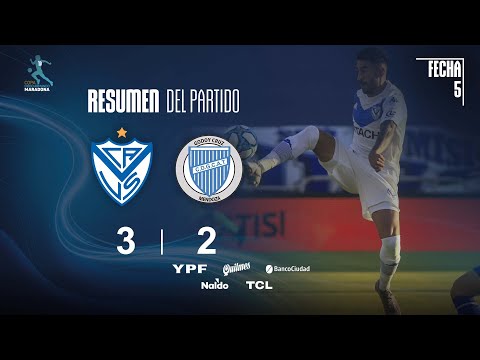 Copa Diego Maradona | Fases | Fecha 5 | resumen de Vélez - Godoy Cruz