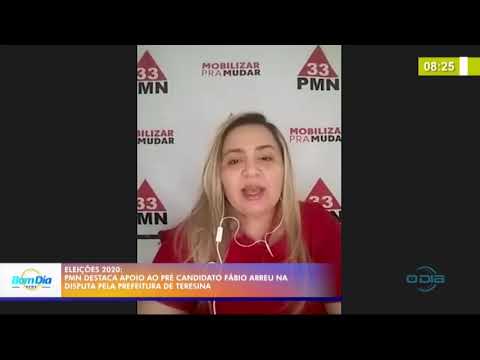 EleiçoÌƒes 2020: PMN destaca apoio ao preÌ candidato FaÌbio Abreu 10 08