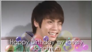 Happy Birthday Beautiful Jonghyun tribute Video 2022