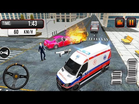 911 Ambulance City Rescue Emergency Driving - Real Ambulance Driving Simulator - Android Gameplay