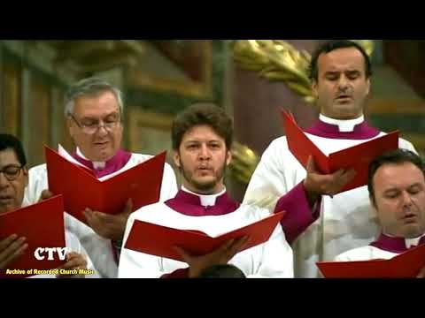 Lorenzo Perosi’s “Qui operatus est”: Sistine Chapel Choir 2012 (Massimo Palombella)