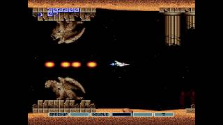 [CD-ROM²] Temple Stage (Desert Core) 遺跡 (デザートコア) | Gradius II: Gofer no Yabou グラディウスⅡ ゴーファーの野望 [4K]