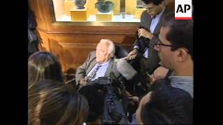 USA: NEW YORK: WILLIAM VICKREY DIES 3 DAYS AFTER WINNING A NOBEL PRIZE video