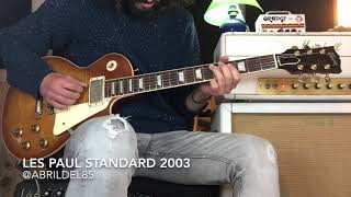 Video thumbnail for Difference between Les Paul R8 & Les Paul Standard Premium Plus 2003 modified by Abrildel85