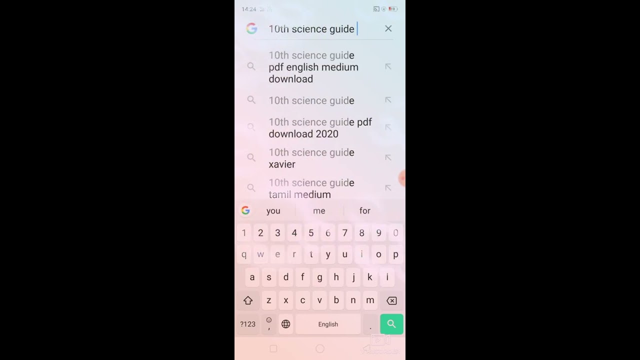 10th guide science download in Tamil