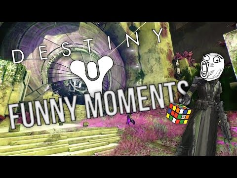 DESTINY Funny Moments - (Rubik's Cube, GJALLARHORN, Funny Fails, VOG Raid)  PS4 GP