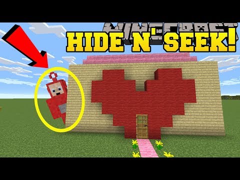 Minecraft: TELETUBBIES HIDE AND SEEK!! - Morph Hide And Seek - Modded Mini-Game