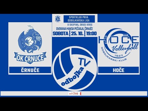 Črnuče : Hoče (2. krog Sportklub prve odbojkarske lige, B skupina)