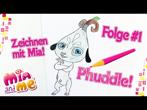 Phuddle - Zeichnen mit Mia - Mia and me