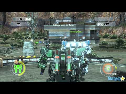 Front Mission Evolved Walkthrough - Level 5 - Fort Monus - Part 1/3