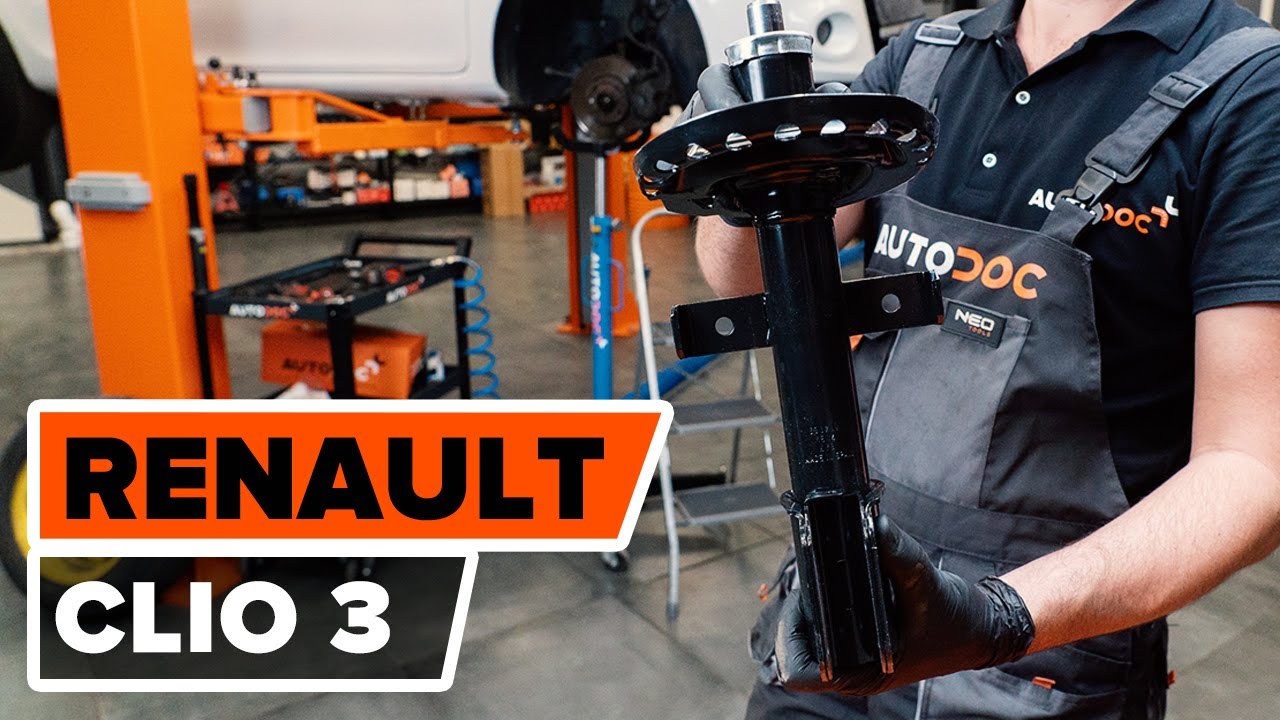 Comment changer : jambe de suspension avant sur Renault Clio 3 - Guide de remplacement