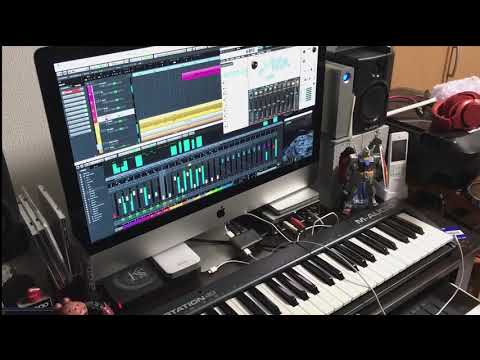 Produce new songs using iMac and cubase