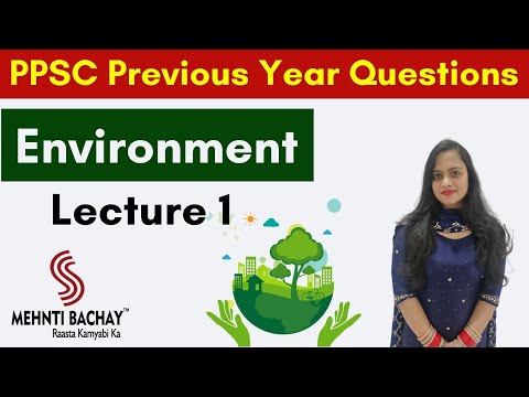 Environment Part 1 | PPSC Previous Year Questions | Naib Tehsildar 2021 Video