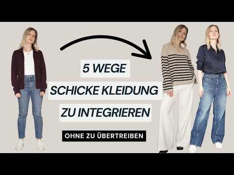 5 ways to style chic clothes for everyday life WITHOUT overdoing it.