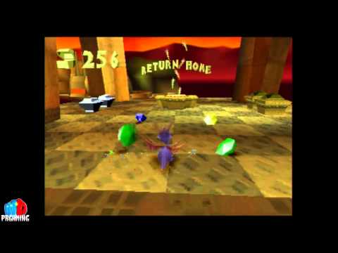 Spyro The Dragon 100% playthrough pt35-Twilight Harbor