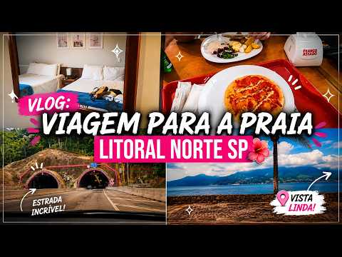 Vlog: Viagem para praia | Litoral Norte, São Sebastião SP 