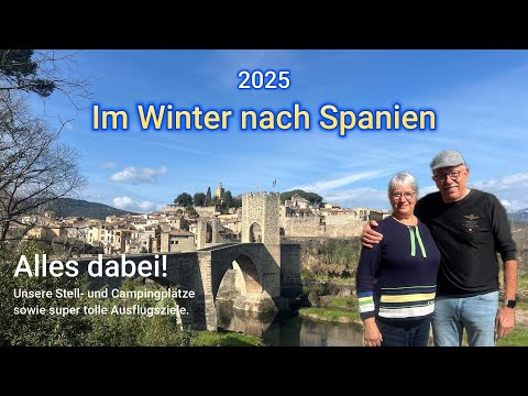 Mit dem Wohnmobil im Winter nach Spanien 2025