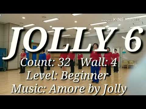 JOLLY 6 (Line Dance) Hantos Djay-Balli di Gruppo 2019