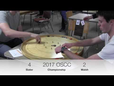 Crokinole 2017 Ontario Final - Walsh v Slater