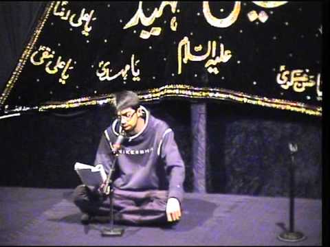 15 11 13   12th Night of Muharram   Marsiya 2