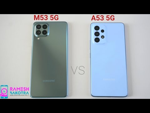 Samsung Galaxy M53 5g vs Samsung Galaxy A53 5g Speed Test and Camera Comparison