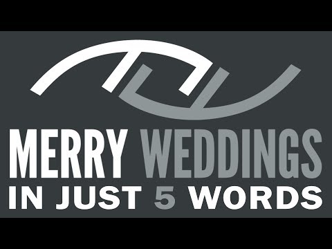 MERRY WEDDINGS video.