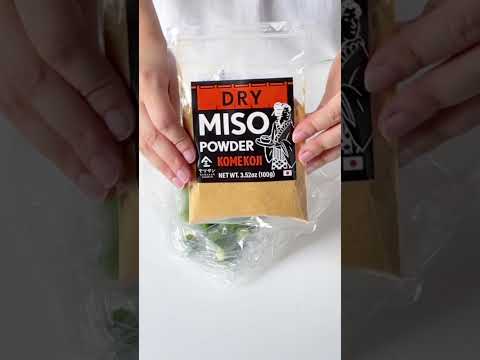  Okra fried with miso powder