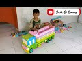 CARA MEMBUAT TRUK OLENG PANJANG DARI LEGO BALOK How To Make Truck From Lego Blocks