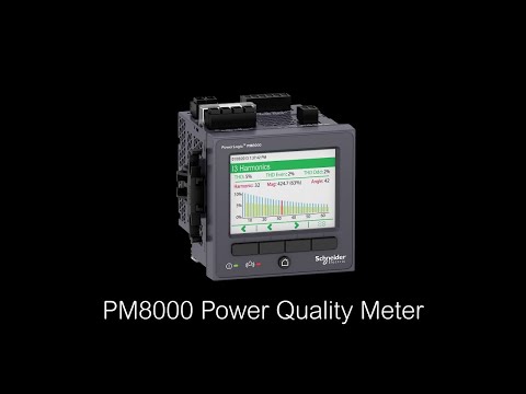 PowerLogic PM8000 系列多功能電表:一切從電表開始