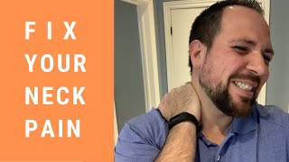 Fix Neck Pain Stretch Neck Exercise and Neck Pain Relief by Milton Chiropractor Dr. Matthew Posa